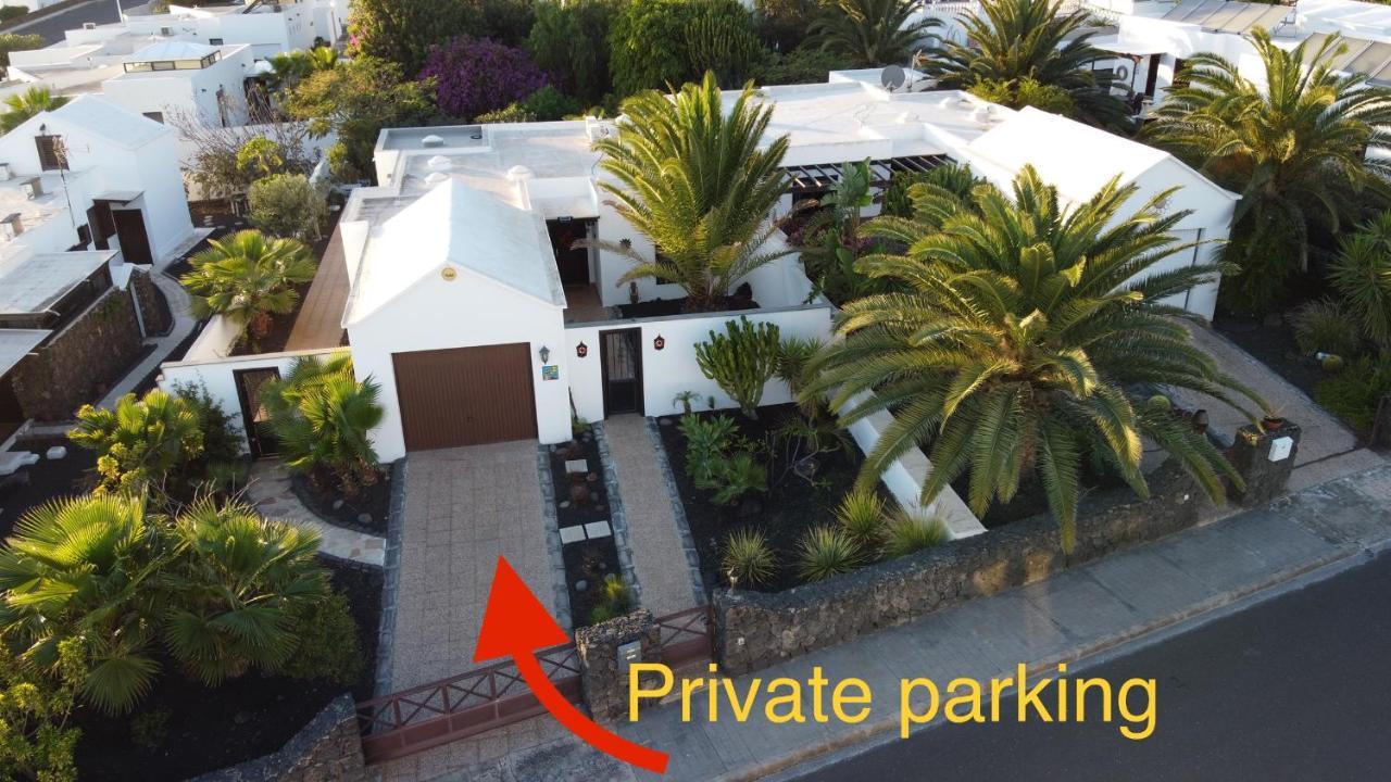 Lovely Villa Nico Playa Blanca, Hot Tub, Communal Pool Exterior foto